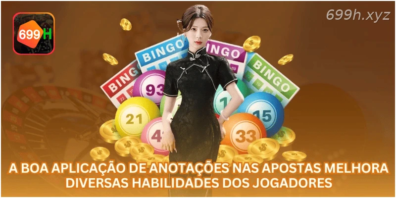A boa aplicação de anotações nas apostas melhora diversas habilidades dos jogadores.