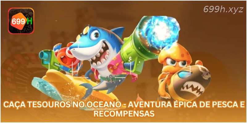 Caça Tesouros no Oceano - Aventura Épica de Pesca e Recompensas.