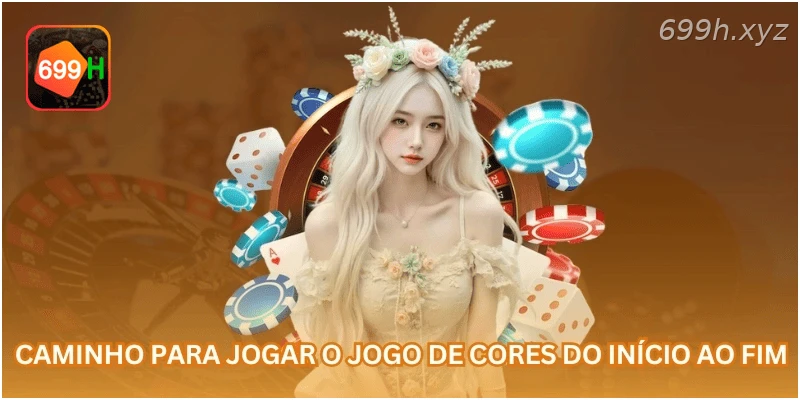 Caminho para jogar o jogo de cores do início ao fim