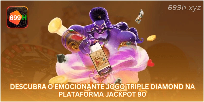 Descubra o emocionante jogo Triple Diamond na plataforma Jackpot 90.