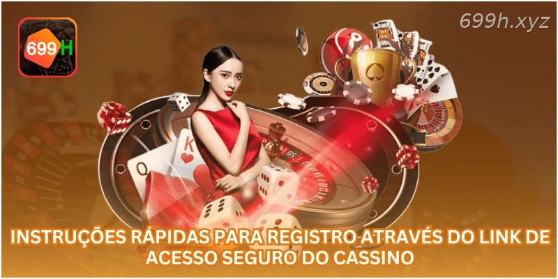 Instruções rápidas para registro através do link de acesso seguro do cassino.