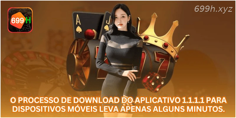 O processo de download do aplicativo 1.1.1.1 para dispositivos móveis leva apenas alguns minutos.