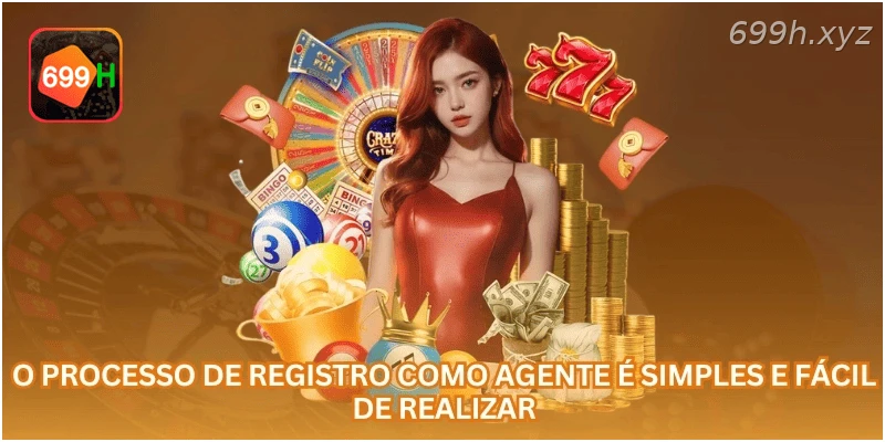 O processo de registro como agente é simples e fácil de realizar.