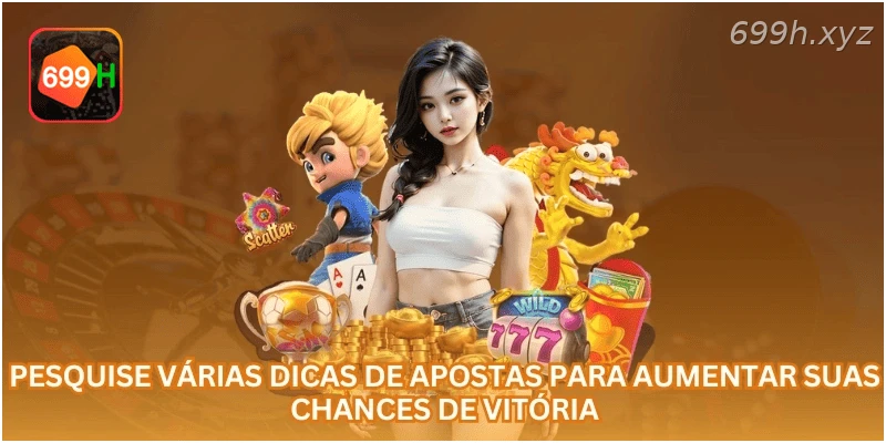 Pesquise várias dicas de apostas para aumentar suas chances de vitória.