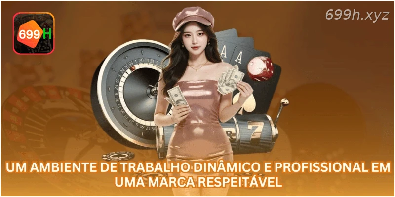 Um ambiente de trabalho dinâmico e profissional em uma marca respeitável.
