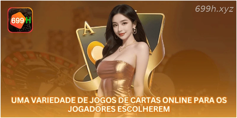 Uma variedade de jogos de cartas online para os jogadores escolherem.